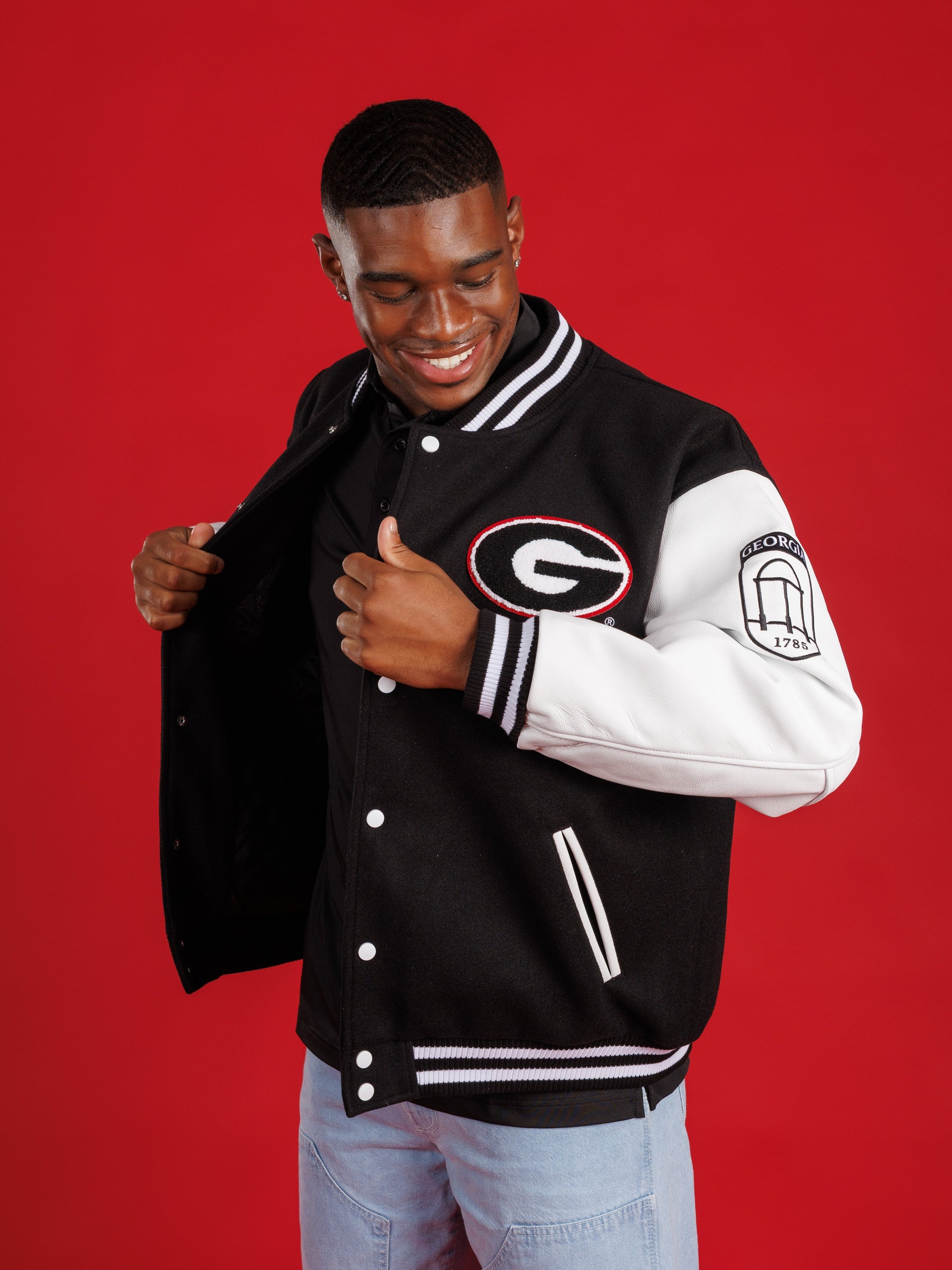 Georgia Bulldogs Letterman Jackets - Arena Graffiti
