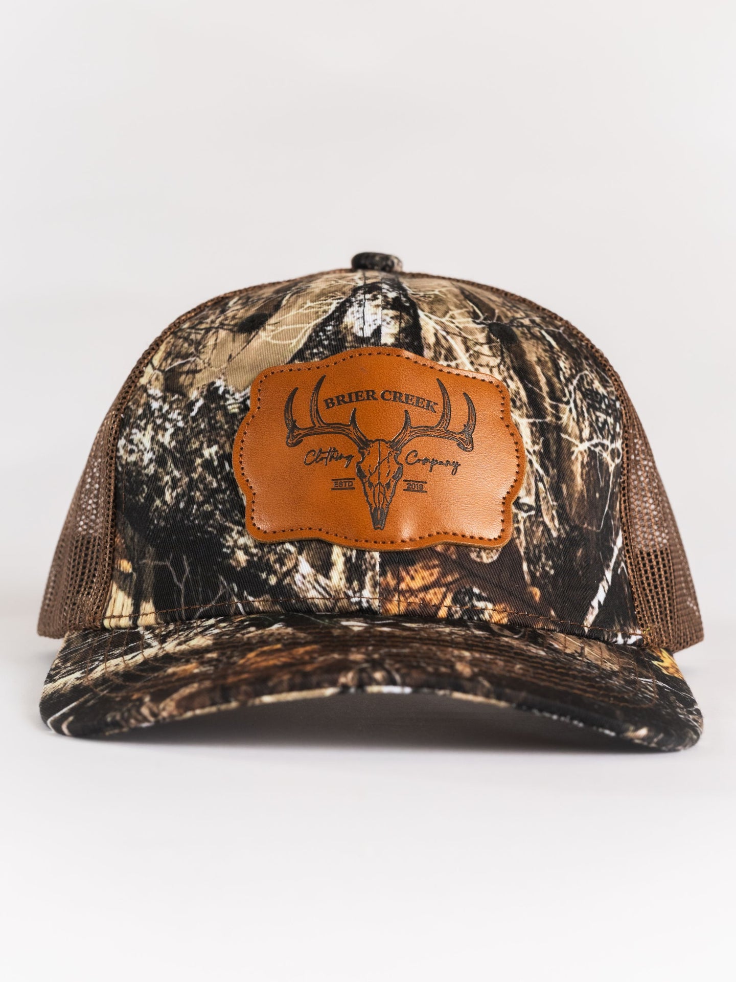 Camo Brier Creek Buck Head Mesh Hat