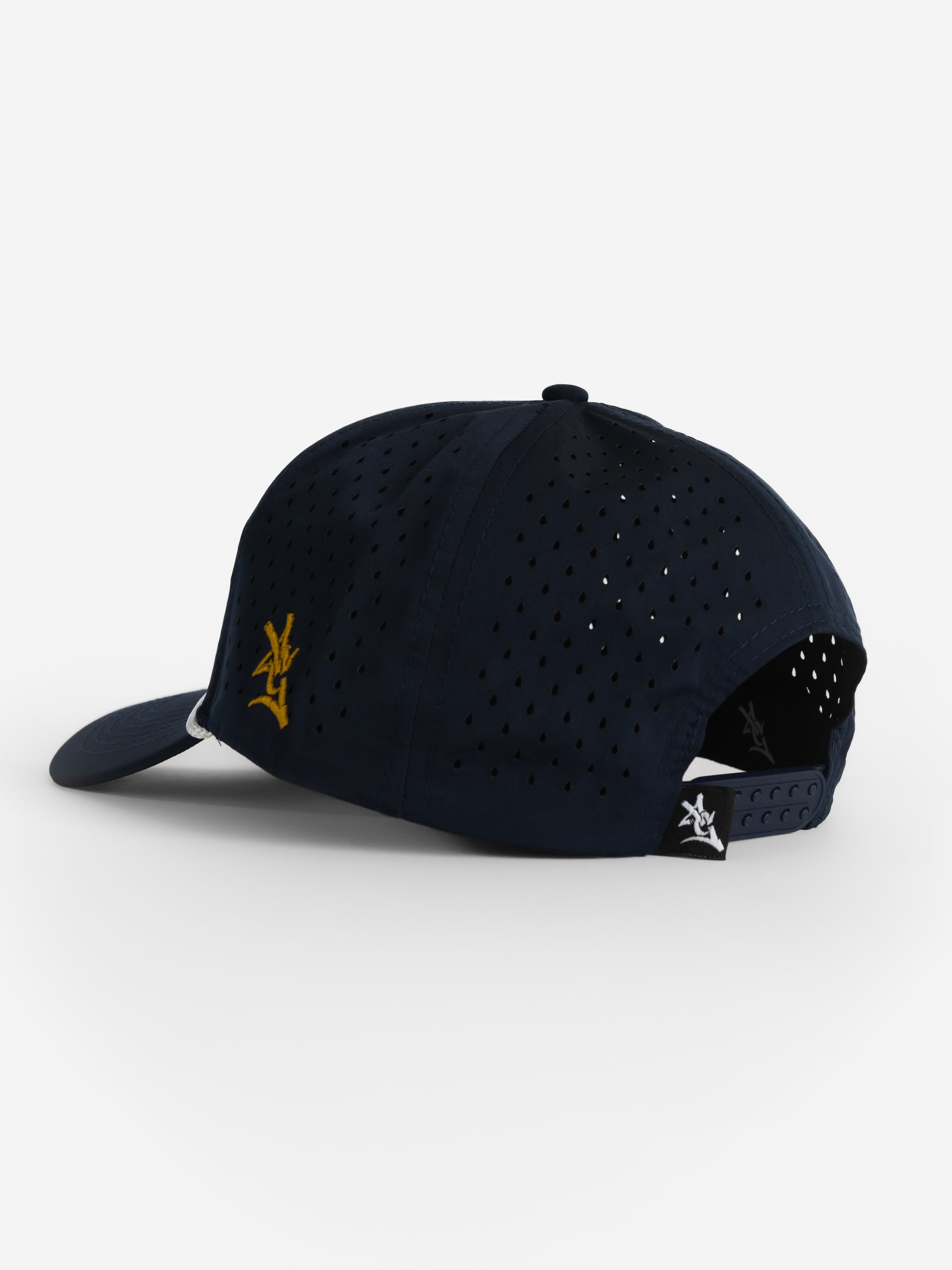 Georgia Southern Unisex | "Gold GATA Roped" Moisture Wicking Navy Hat