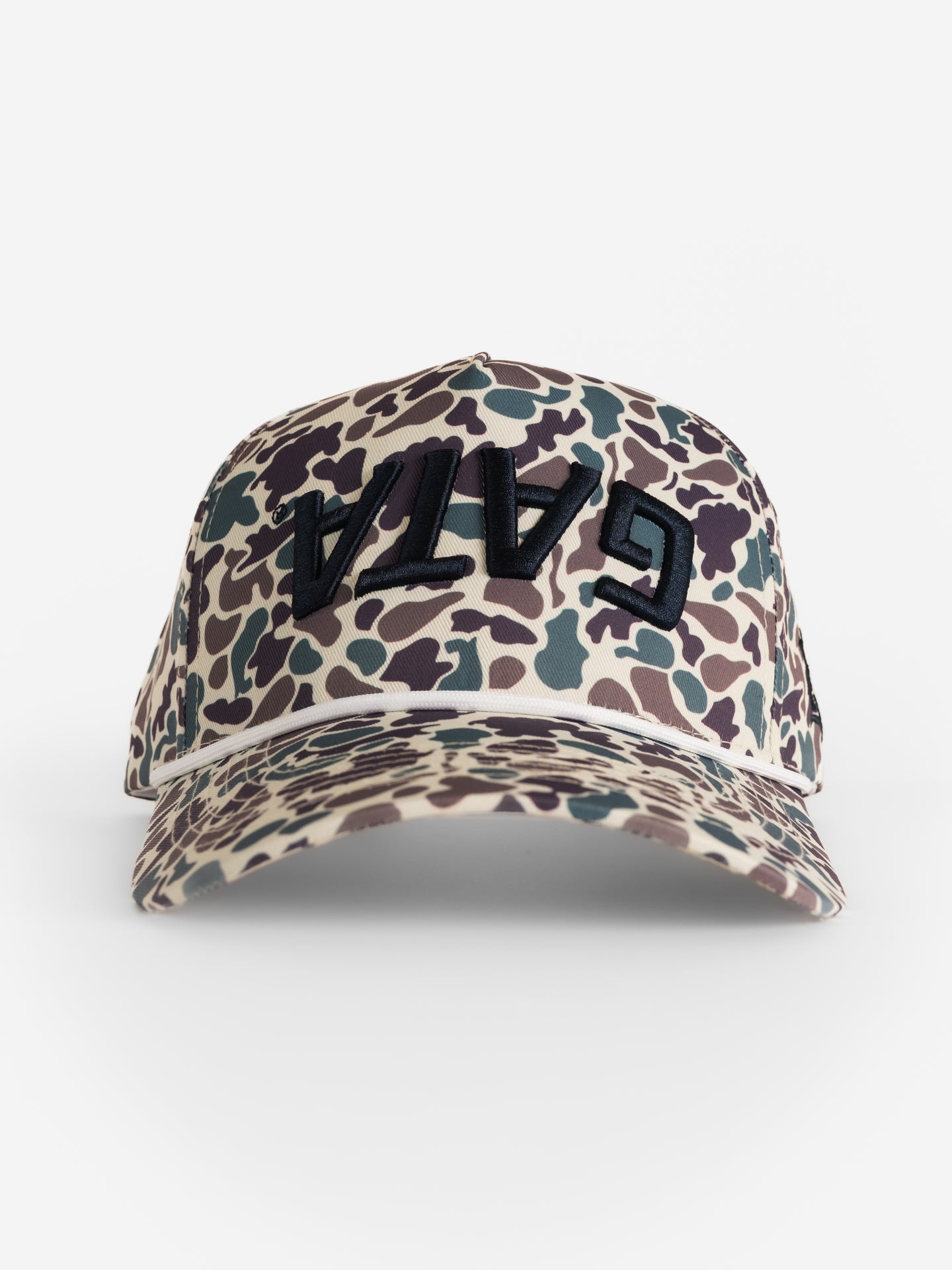 Georgia Southern Unisex | "Upside Down GATA Roped" Retro Camo Hat