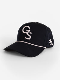 Georgia Southern Unisex | "White GS Roped" White Moisture Wicking Hat
