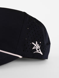 Georgia Southern Unisex | "White GS Roped" White Moisture Wicking Hat