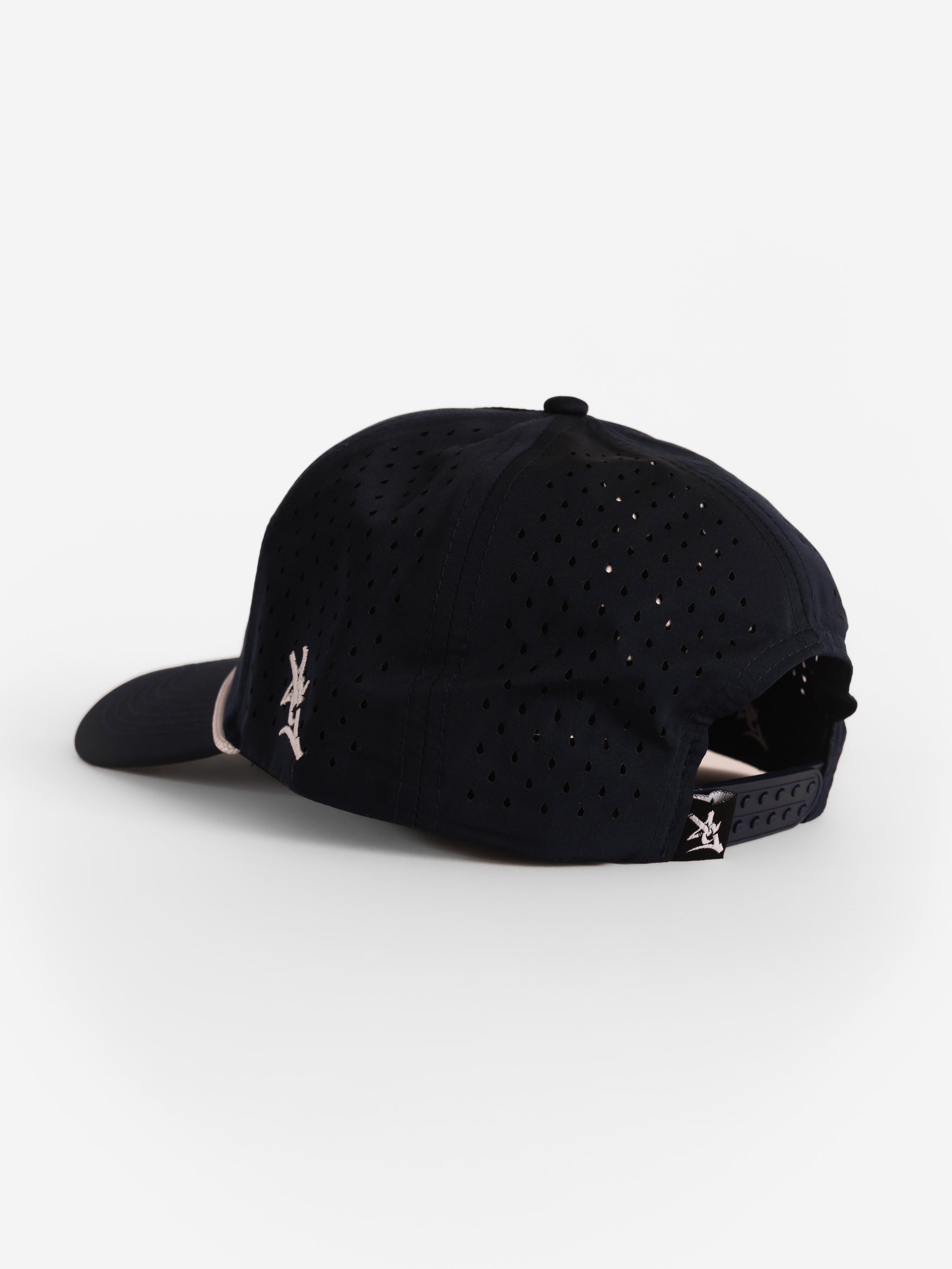 Georgia Southern Unisex | "White GS Roped" White Moisture Wicking Hat