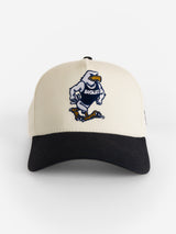 Georgia Southern Unisex | "Strutter" White Canvas Navy Bill Hat