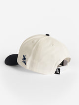 Georgia Southern Unisex | "Strutter" White Canvas Navy Bill Hat