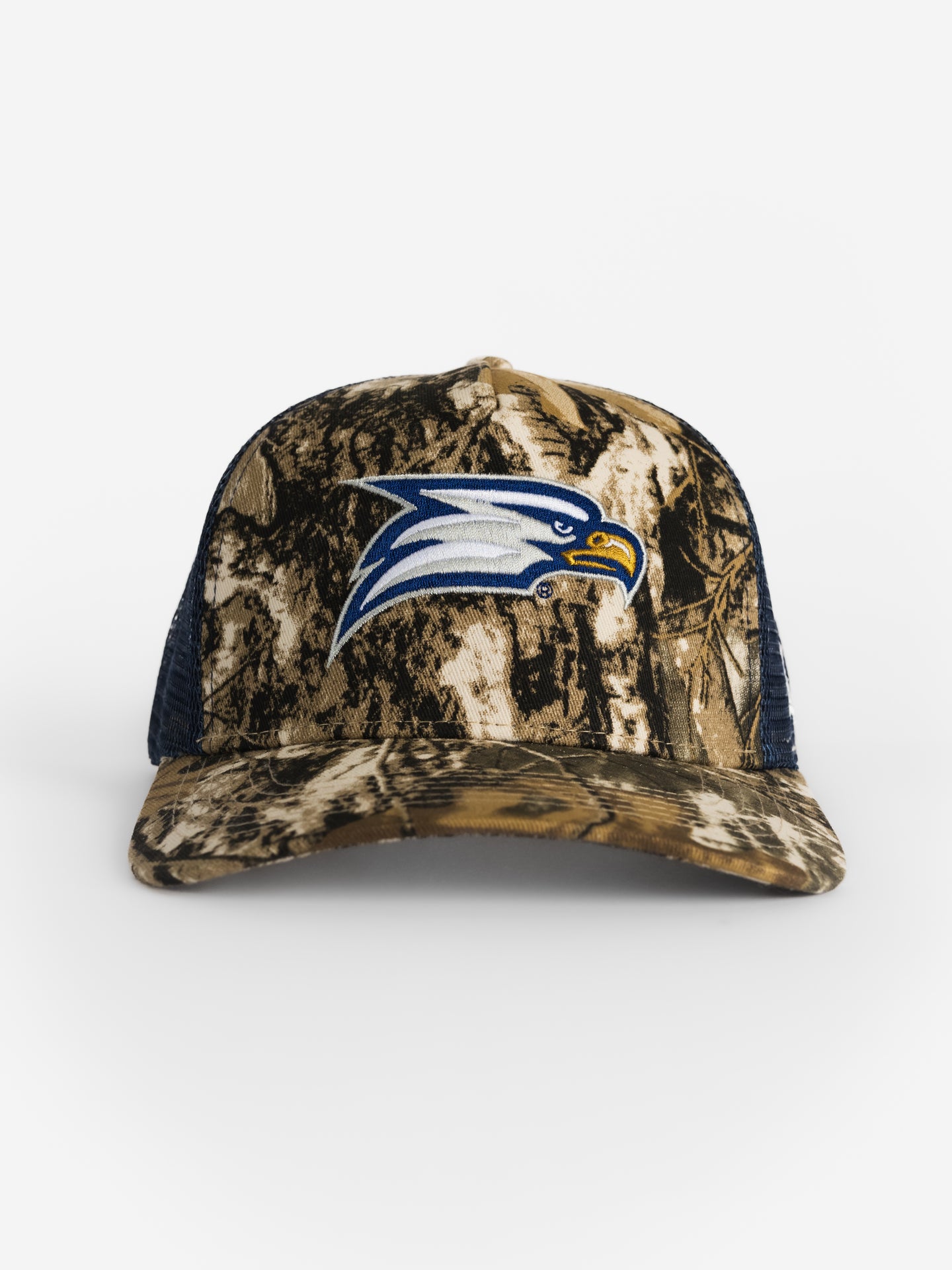 Georgia Southern Unisex | "Eagle Head" Camo w/ Navy Mesh Back Hat