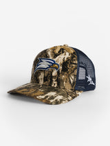Georgia Southern Unisex | "Eagle Head" Camo w/ Navy Mesh Back Hat