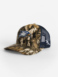 Georgia Southern Unisex | "Eagle Head" Camo w/ Navy Mesh Back Hat