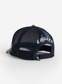Georgia Southern Unisex | "Eagle Head" Camo w/ Navy Mesh Back Hat