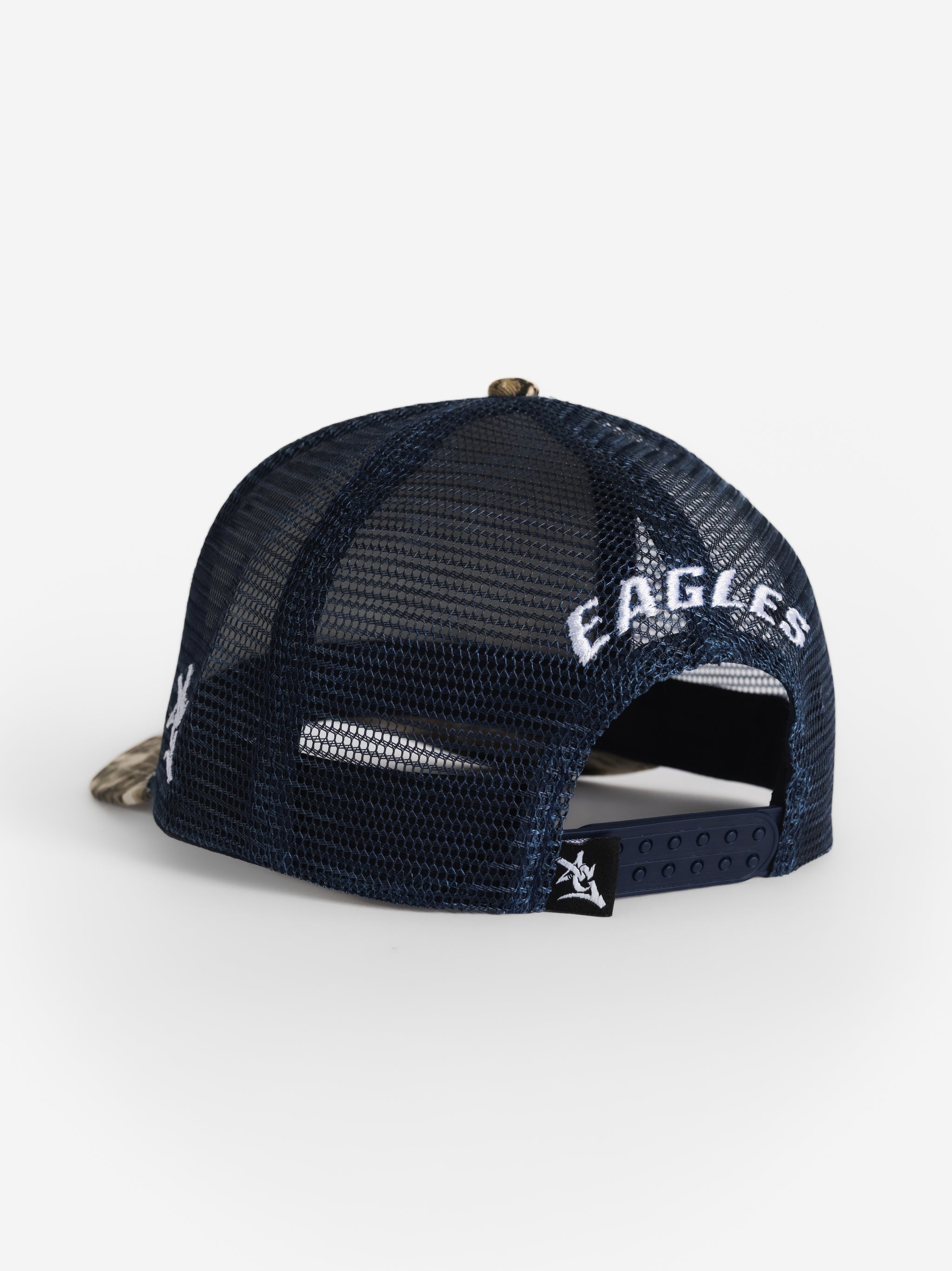 Georgia Southern Unisex | "Eagle Head" Camo w/ Navy Mesh Back Hat