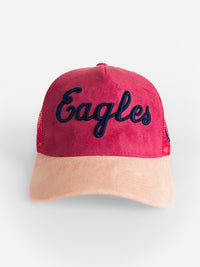 Georgia Southern Unisex | "Suede Eagles Script GATA" Pink Hat