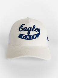 Georgia Southern Unisex | "Suede Eagles Script GATA" White Hat