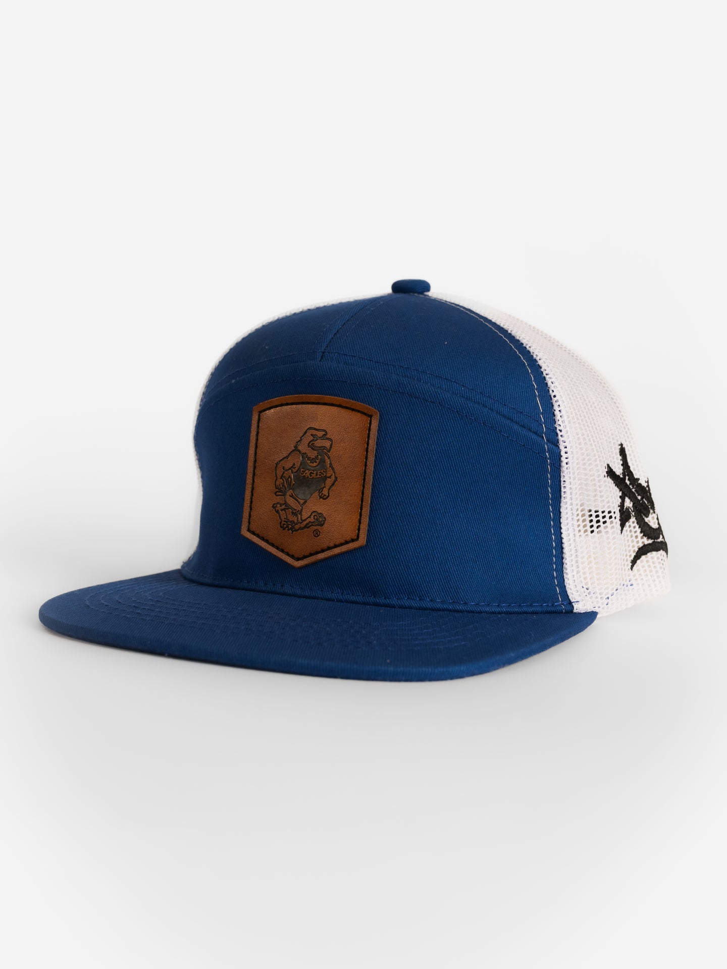 Georgia Southern Unisex | "Blue Strutter Leather Patch" Hat