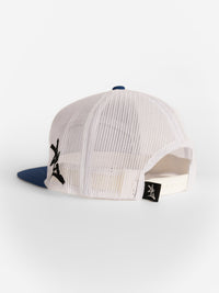 Georgia Southern Unisex | "Blue Strutter Leather Patch" Hat