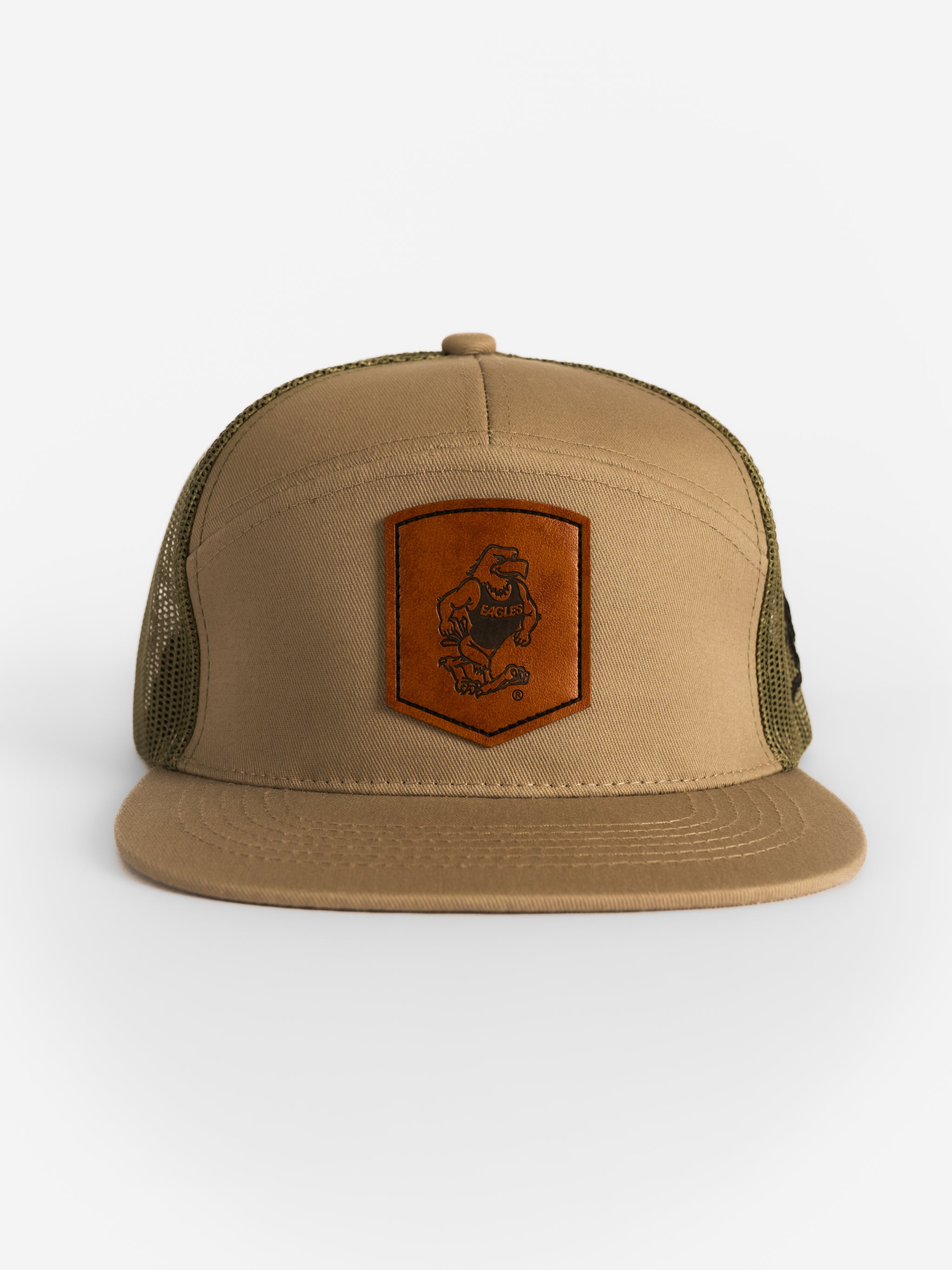 Georgia Southern Unisex | "Brown Strutter Leather Patch" Hat