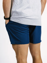 Georgia Southern men's "The Eagle" lined shorts by Arena Graffiti, featuring team logo and comfortable athletic design.