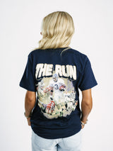 Georgia Southern men's "The Run" T-shirt by Arena Graffiti, featuring a comfortable fit and team logo graphic.
