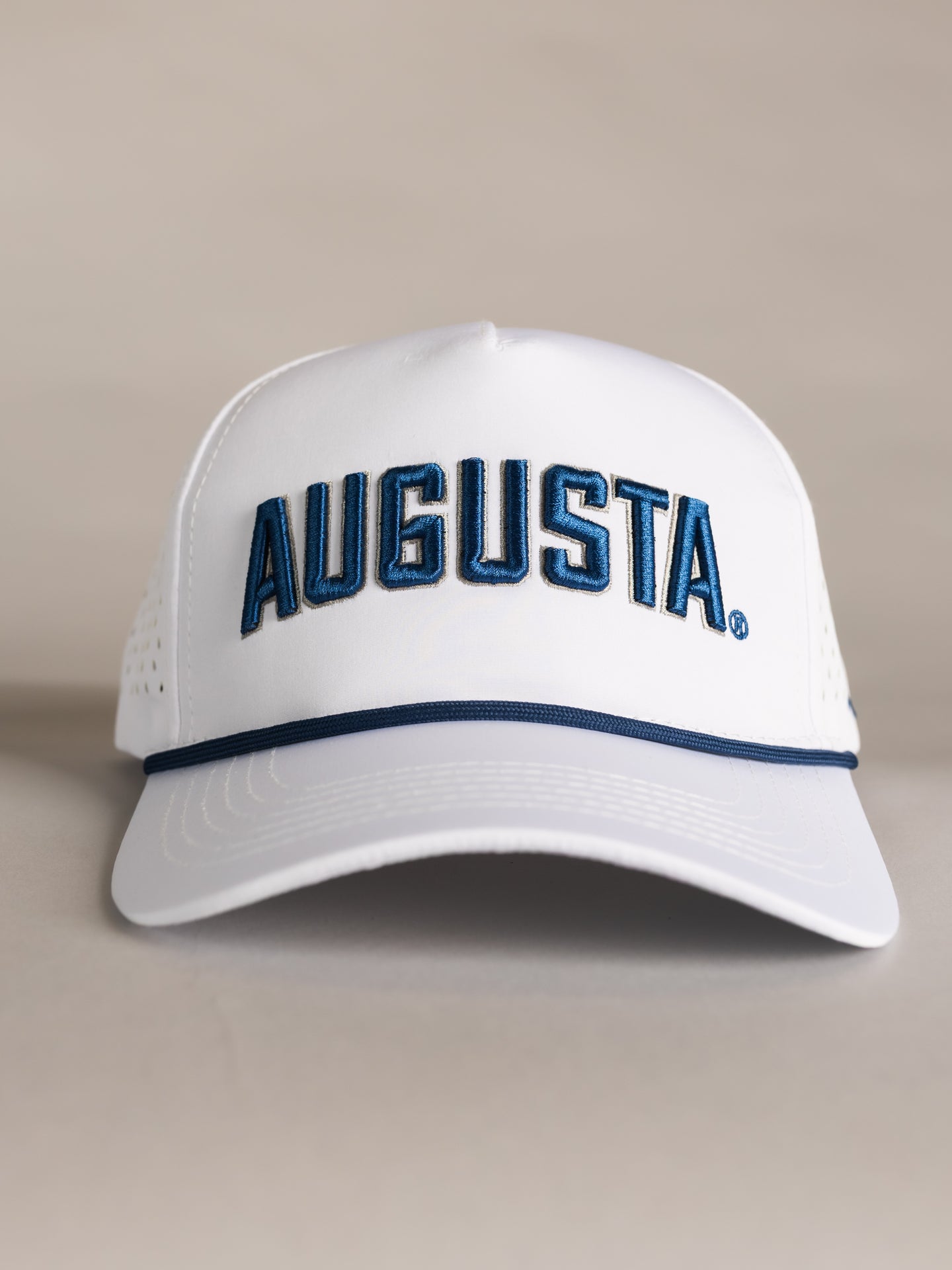 Augusta University Unisex | "Augusta Roped" White Hat
