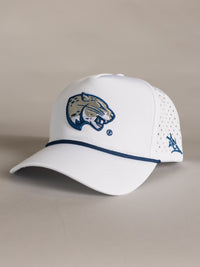 Augusta University Unisex | "Jag Head Roped" White Hat