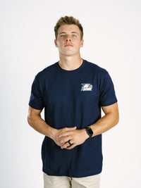 Georgia Southern men's "Tradition" T-shirt by Arena Graffiti, featuring a comfortable fit and team logo design.