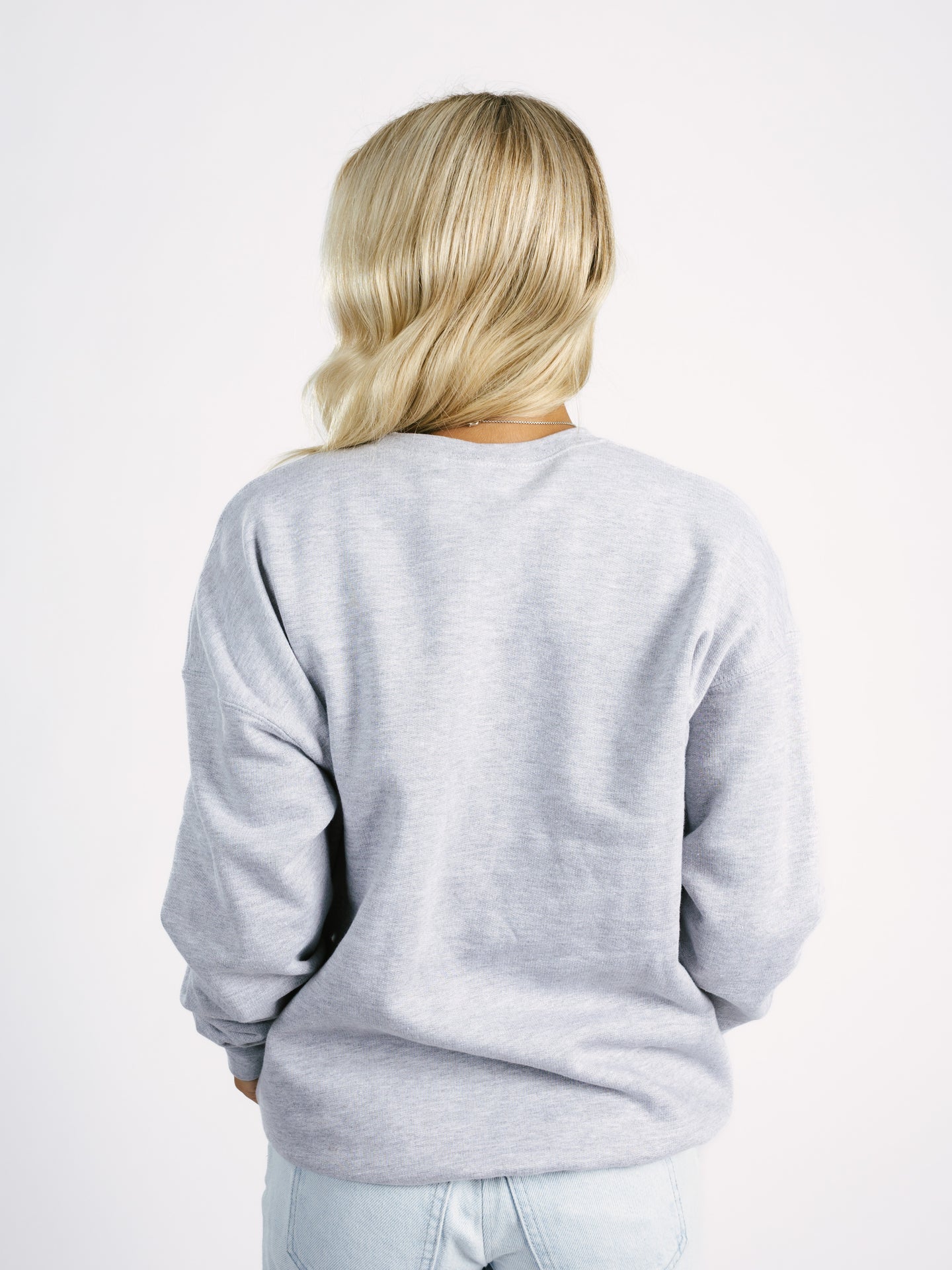 Georgia Southern Women's | "Eagle Head" Grey Crewneck