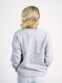 Georgia Southern Unisex | "Eagle Head" Grey Crewneck