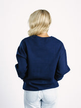 Georgia Southern Unisex | "Strutter" Navy Crewneck