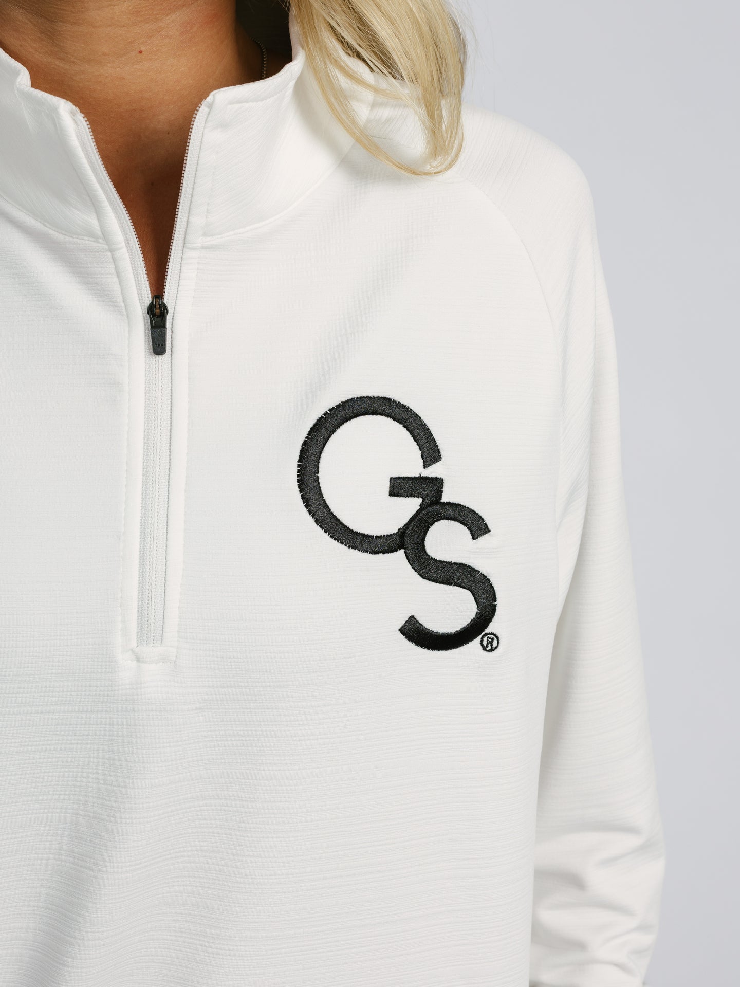 Georgia Southern Women's | "GS" White 1/4 Zip