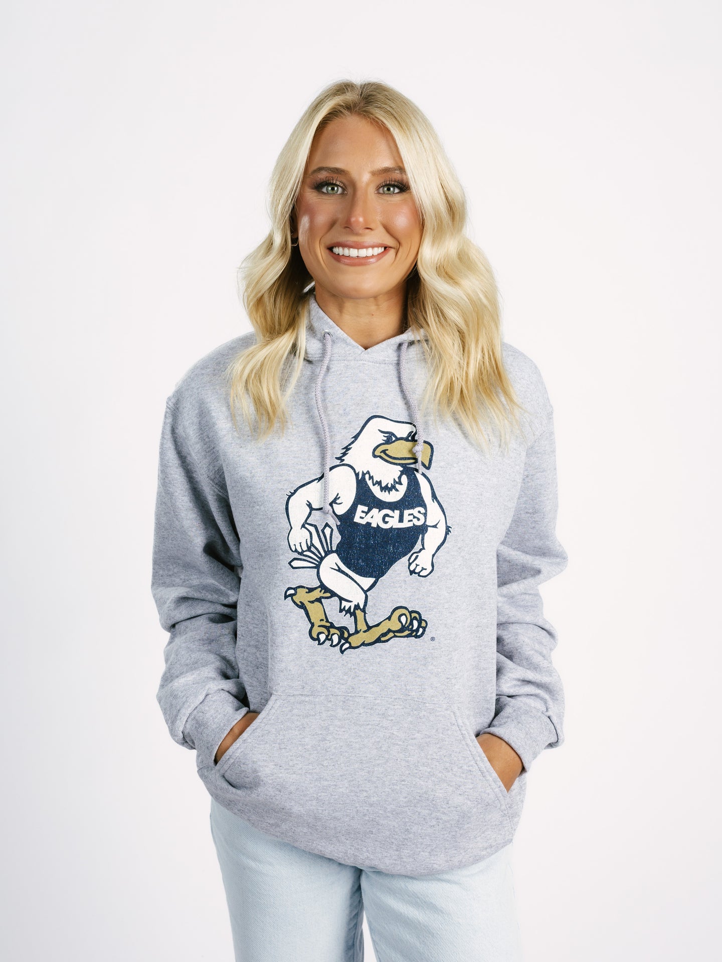 Georgia Southern Women's | "Strutter" Grey Hoodie