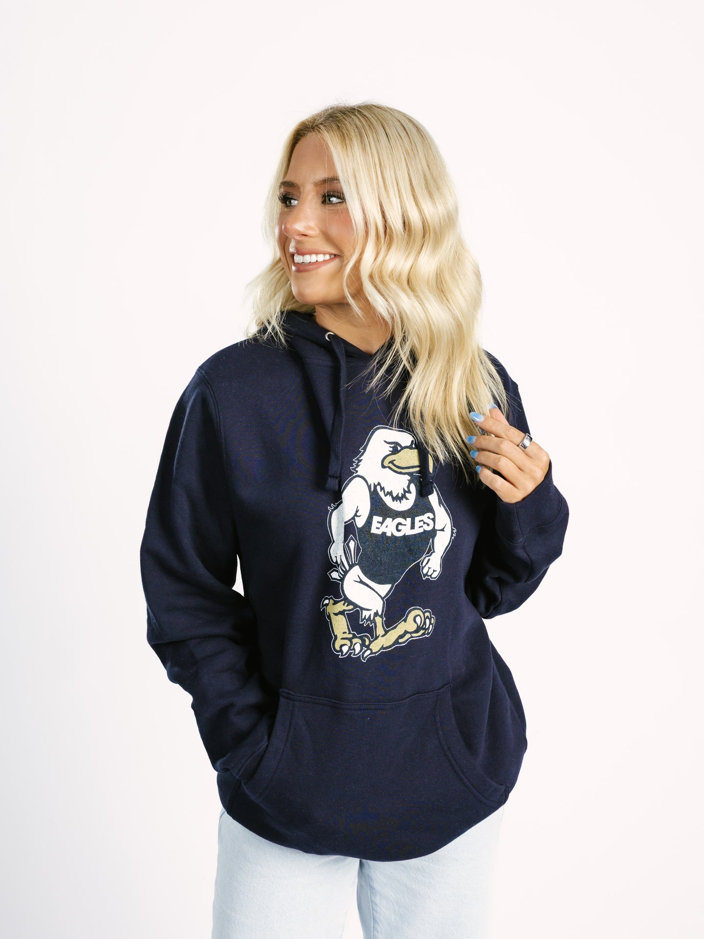 Georgia Southern Women's | "Strutter" Navy Hoodie