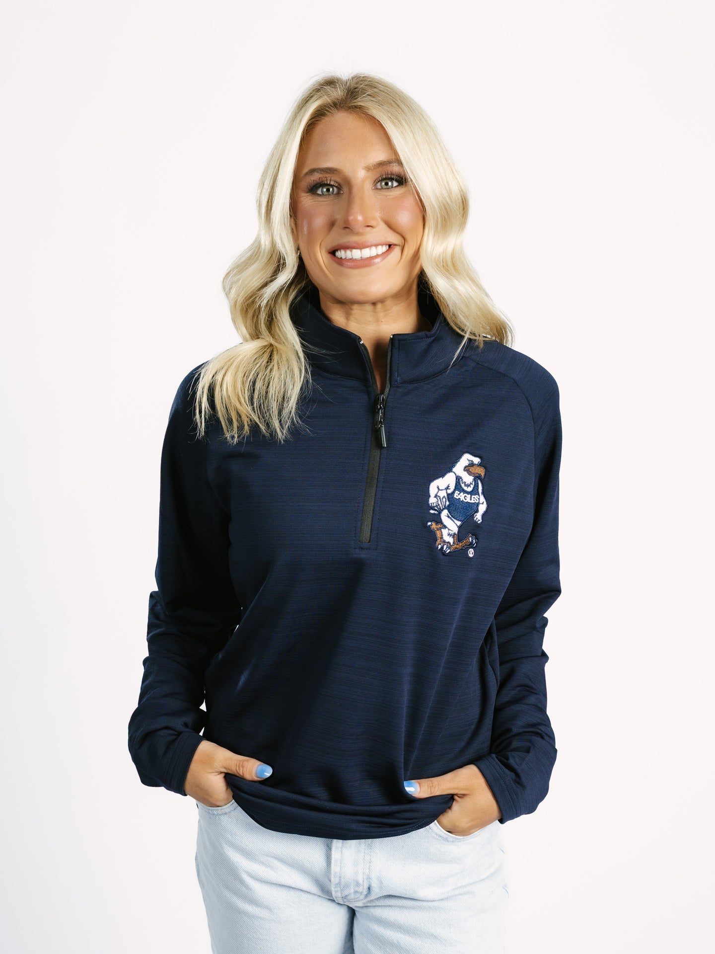 Georgia Southern Women's | "Strutter" Navy 1/4 Zip