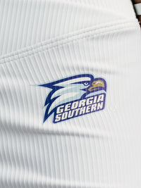 Georgia Southern women's "Eagle" biker shorts by Arena Graffiti, featuring the team logo on black stretch fabric.