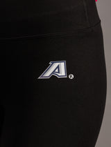 Arena Graffiti Augusta University women's "A" leggings featuring a stylish university logo and vibrant graffiti design.