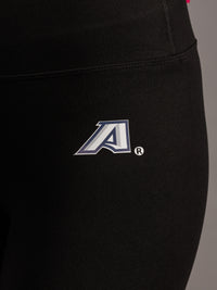 Arena Graffiti Augusta University women's "A" leggings featuring a stylish university logo and vibrant graffiti design.