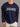 Navy men's crewneck sweatshirt featuring Augusta University Jaguars logo by Arena Graffiti, laid flat on a white background.