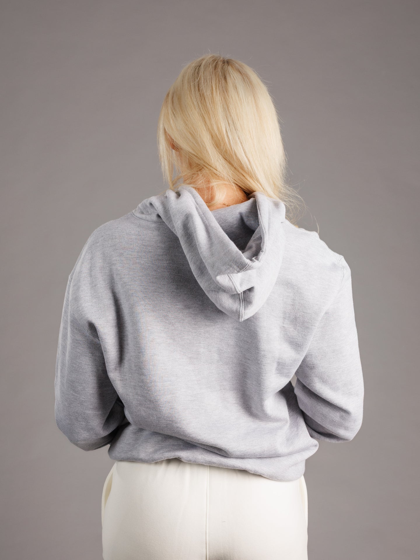 Grey Augusta University men's hoodie by Arena Graffiti featuring the iconic "A" logo, soft fabric, and comfortable fit.