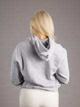 Grey Augusta University men's hoodie by Arena Graffiti featuring the iconic "A" logo, soft fabric, and comfortable fit.