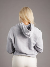 Grey Augusta University men's hoodie by Arena Graffiti featuring the iconic "A" logo, soft fabric, and comfortable fit.