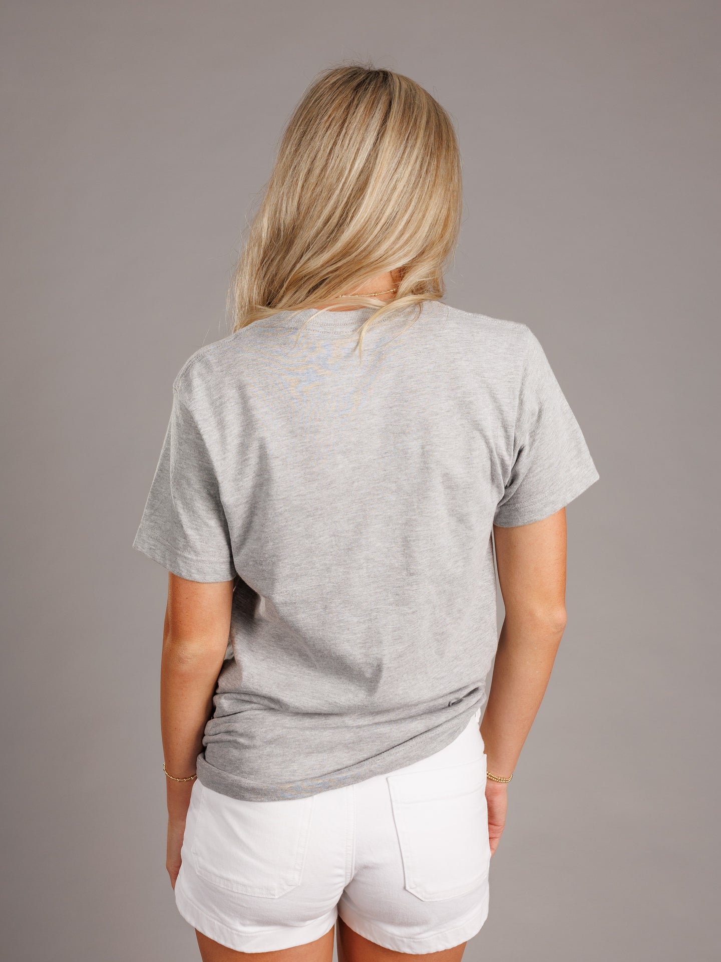 Grey Augusta University men's "Augusta Walking Jag" T-shirt by Arena Graffiti, featuring the university mascot and logo on the front.