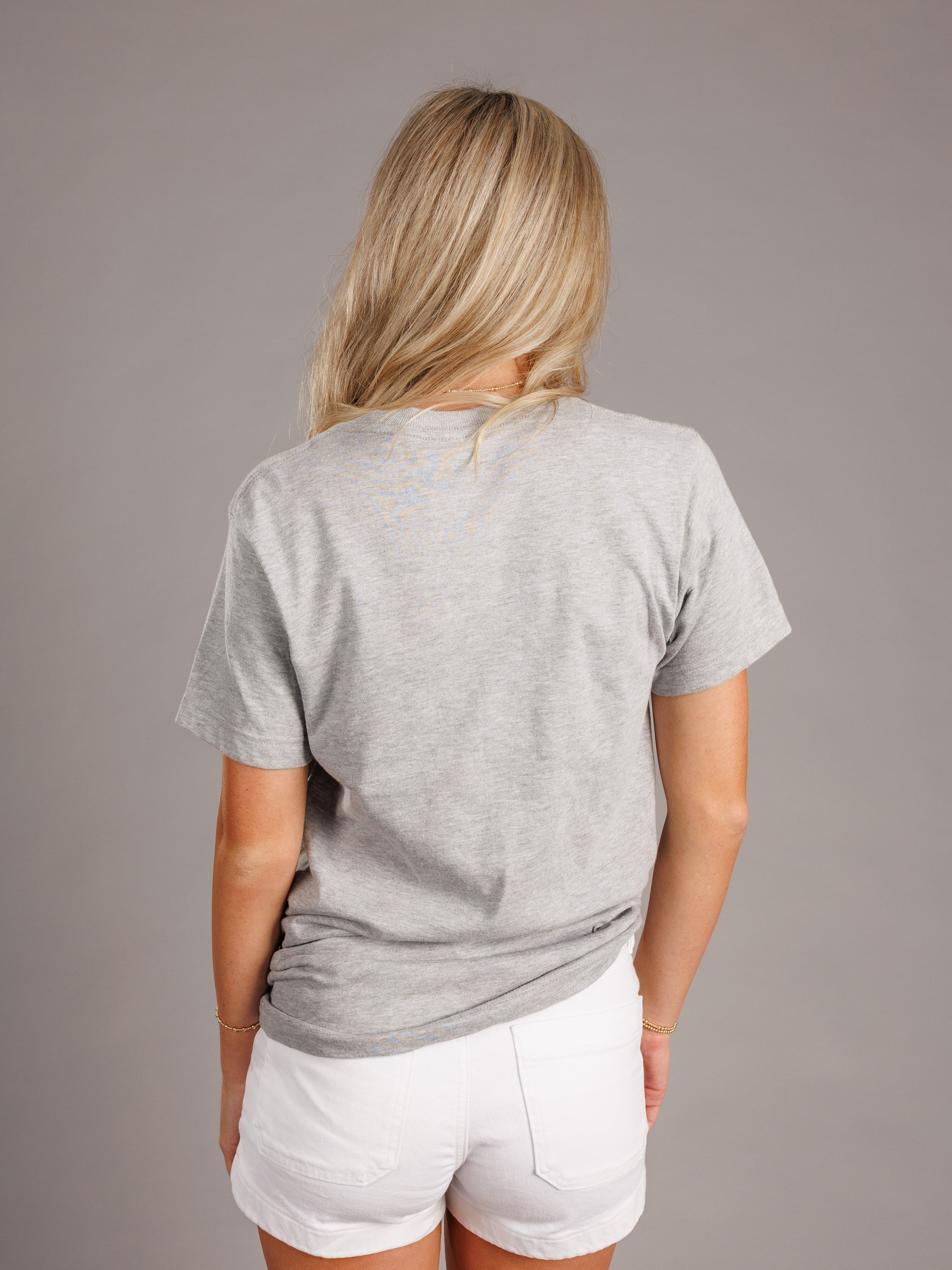 Grey Augusta University men's "Augusta Walking Jag" T-shirt by Arena Graffiti, featuring the university mascot and logo on the front.
