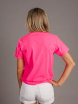 Pink men's T-shirt featuring Augusta University Jaguars logo by Arena Graffiti, casual sportswear for fans.