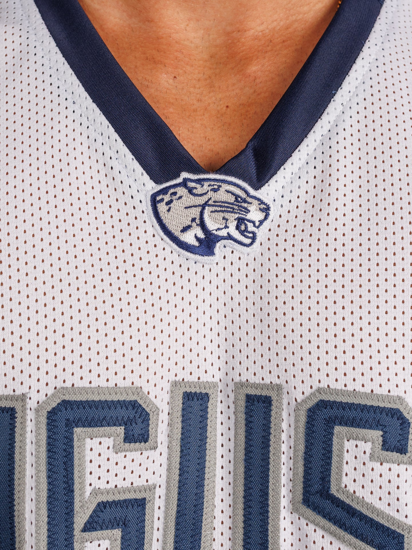 Augusta University men's 18-inch basketball jersey by Arena Graffiti, featuring the university logo and team colors.
