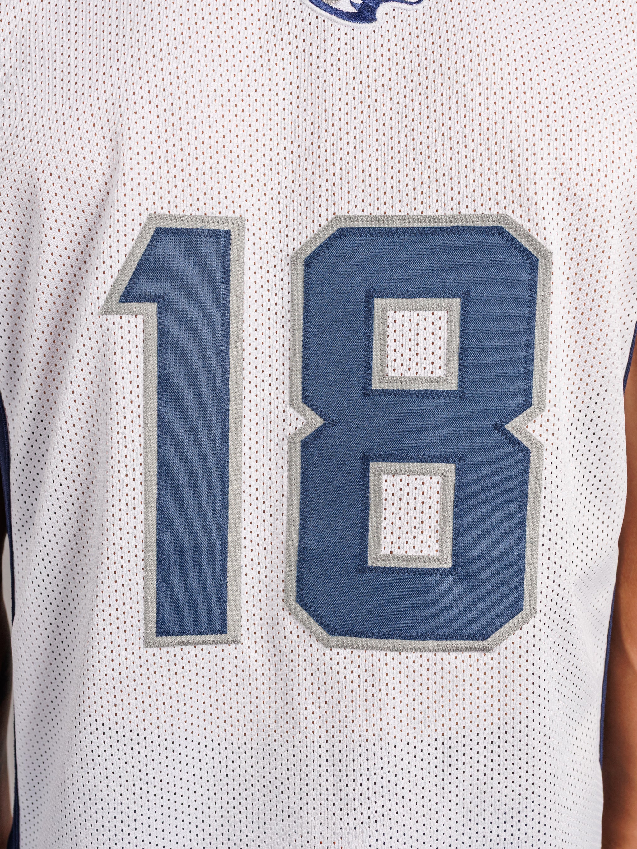 Augusta University men's 18-inch basketball jersey by Arena Graffiti, featuring team logo and athletic design.
