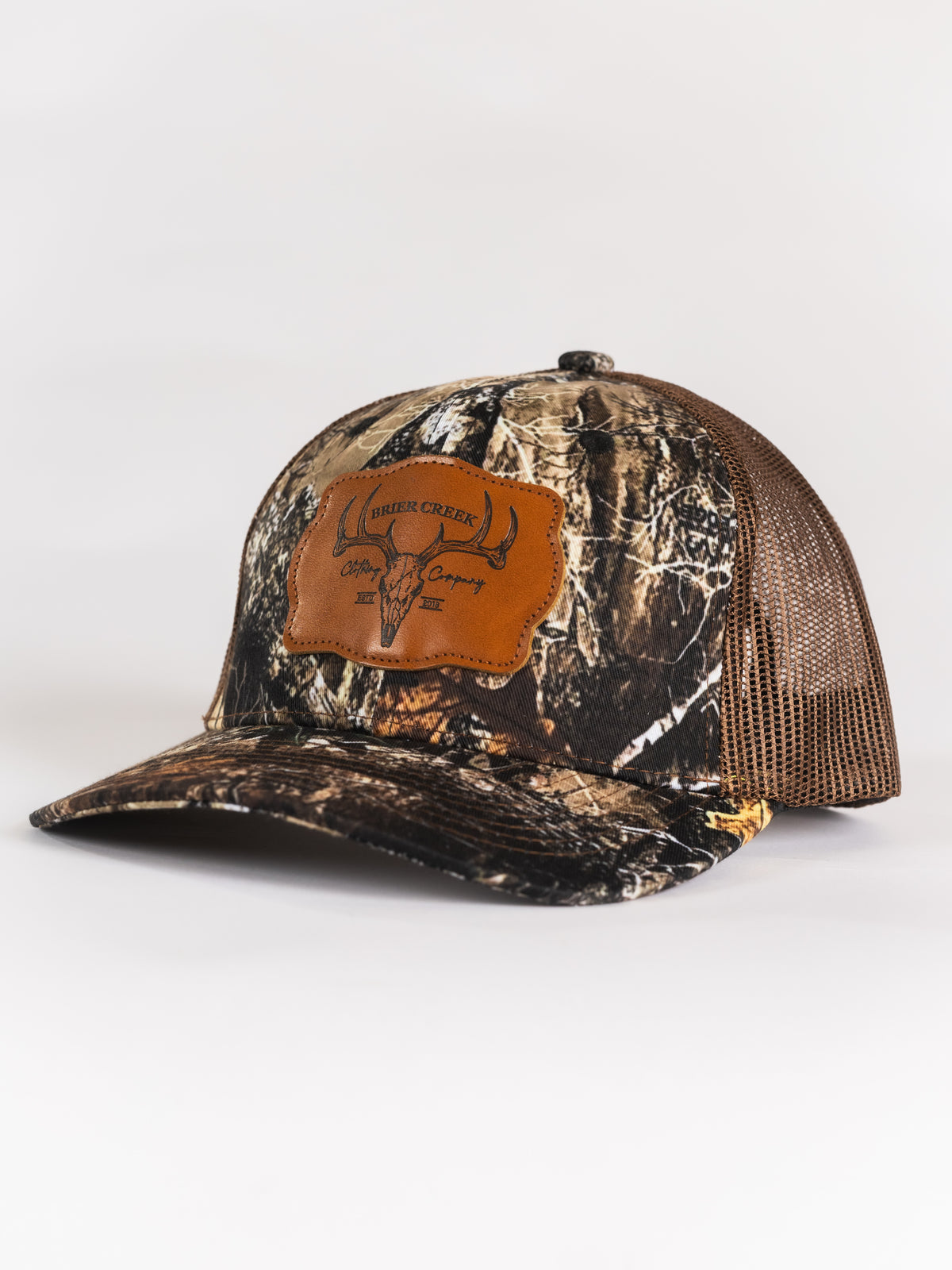 Camo Brier Creek Buck Head Mesh Hat
