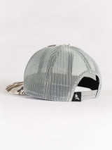 Vintage Camo Buck Head Mesh Hat