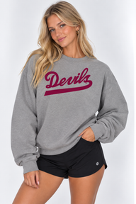 Arizona State Unisex Crewneck |"Devils" Grey Crewneck