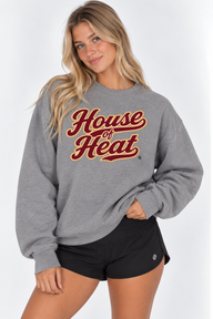 Arizona State Unisex Crewneck |"House of Heat" Grey Crewneck