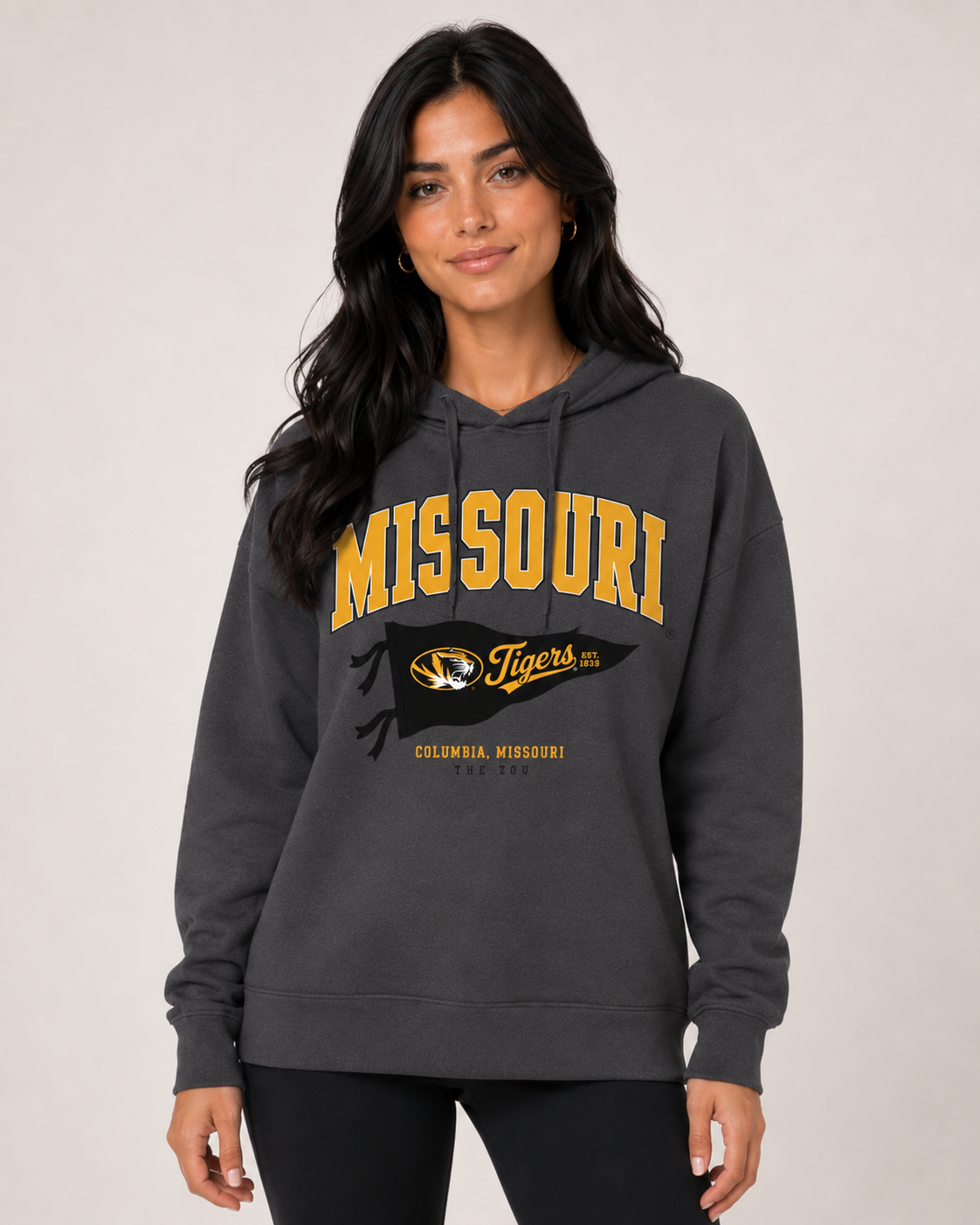 Missouri Womens Hoodie | "Pennant" Hoodie