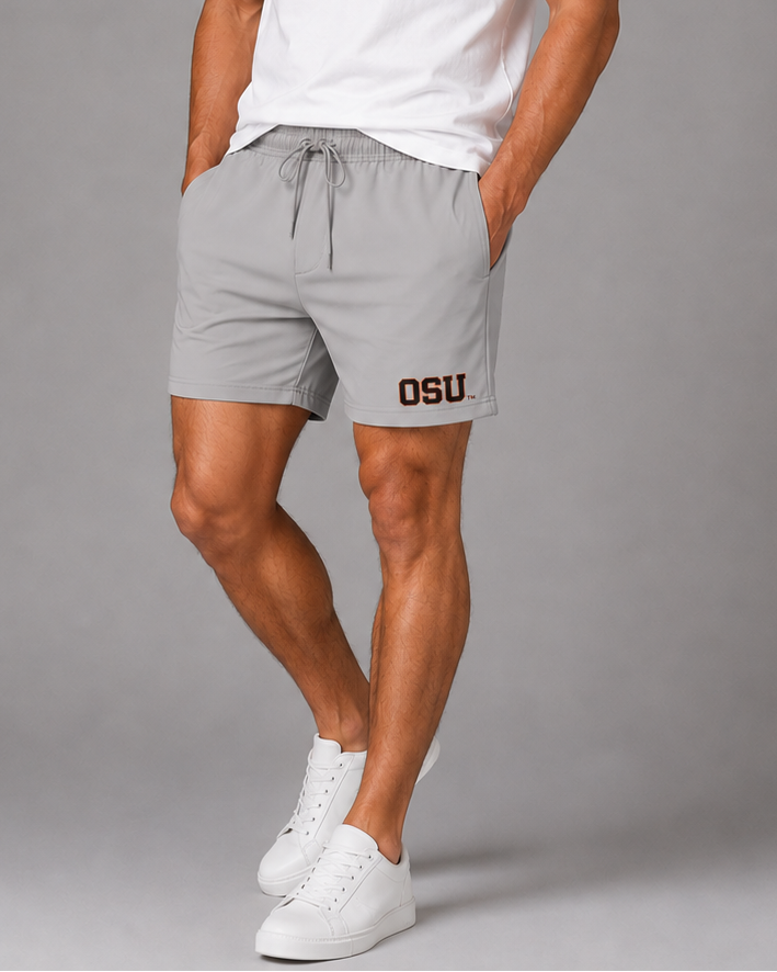 Oregon State Men's | "OSU" Grey Shorts
