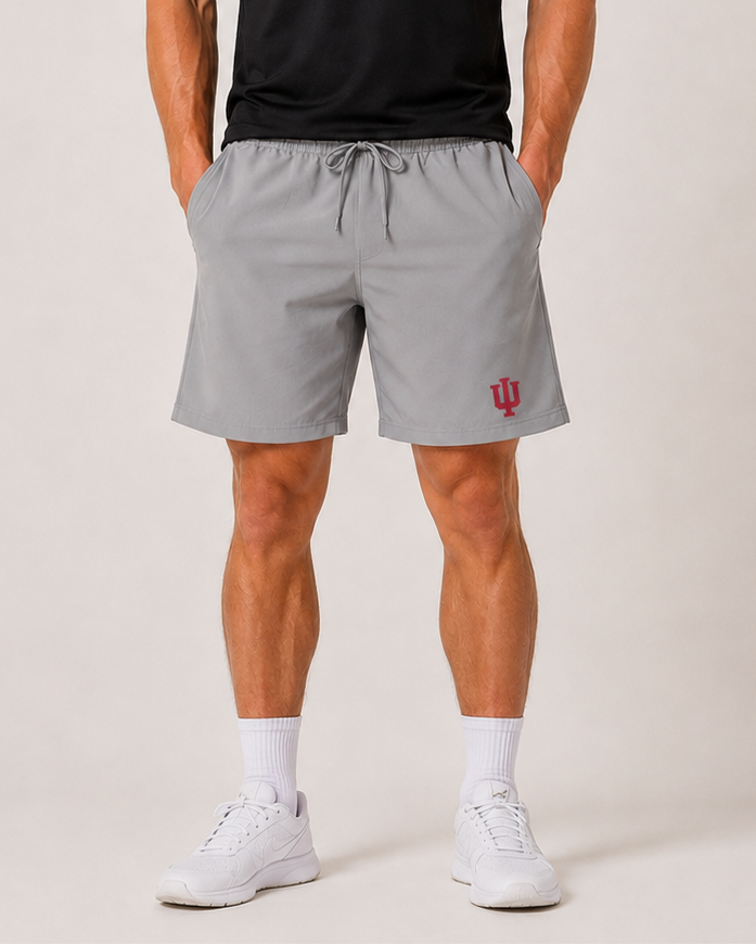 Indiana Men's | "IU" Grey Shorts